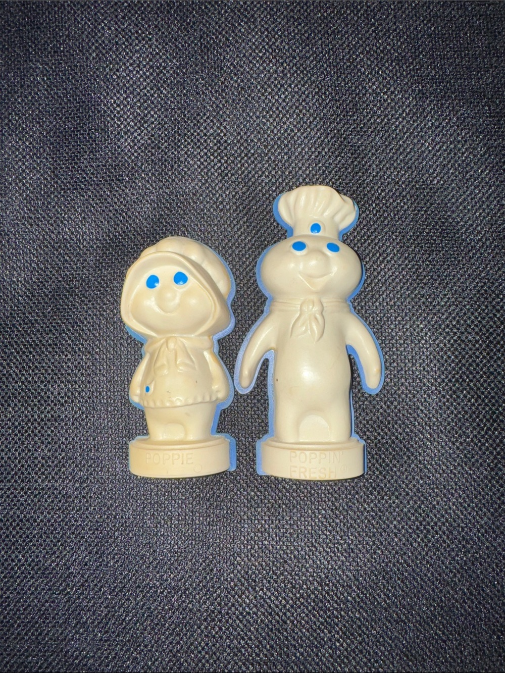 Poppin Fresh & Poppie vintage refrigerator magnets